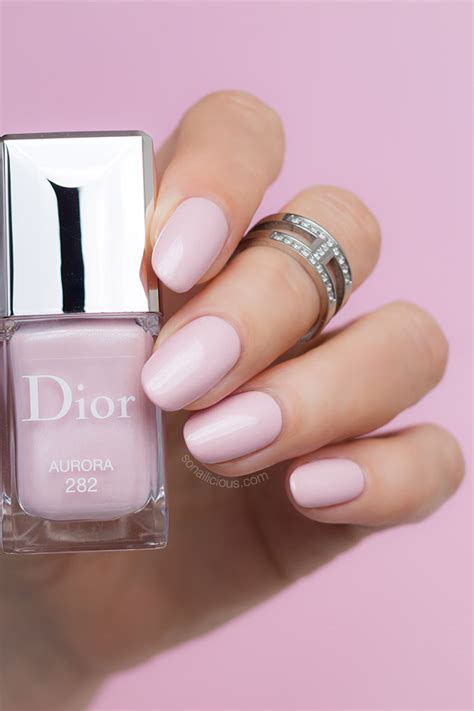 dior 4pm nail|Dior pink nail polish.